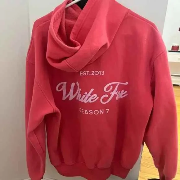 MINT White Fox Boutique Season 7 Oversized Hoodie Sorbet Size M/L - Picture 6 of 7